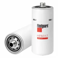 Spin-on transmission filter with cellulose media and 12 micron nominal rating. Compatible with Liebherr vehicles. Interchanges with Baldwin BT739
