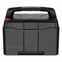NOCO Lithium Battery: 12.8V DC, 100 Ah Capacity, 8.03 in Ht, 6.81 in Wd, 12.05 in Dp, Dual Purpose (MPN NLX27)