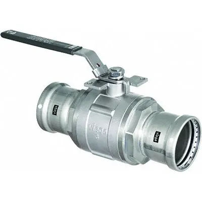 VIEGA MEGAPRESS 4 in Carbon Steel Full Port Ball Valve - Carbon Steel Ball Valves