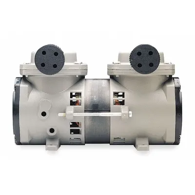 THOMAS Compressor/Vacuum Pump: 3/64 hp, 115V AC, 23.2 in Hg Max Vacuum - Diaphragm Combination Compressor & Vacuum Pumps