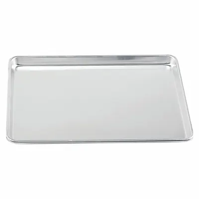 CRESTWARE Sheet Pan: Sheet Pan Pan, Full Sheet Pan Size, Aluminum, Uncoated, Solid - Sheet Pans