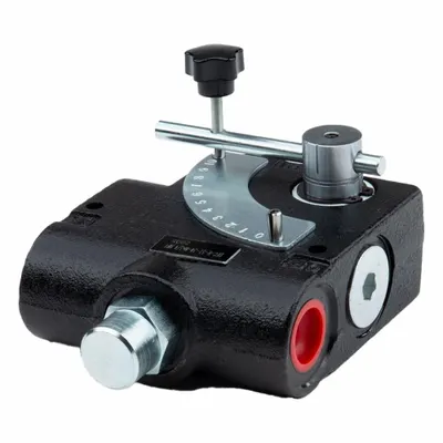 CHIEF Hydraulic Flow Control Valve: 30 gpm Max Flow Rate, #12 SAE O-Ring Boss - Pressure-Compensated Flow Control Valves