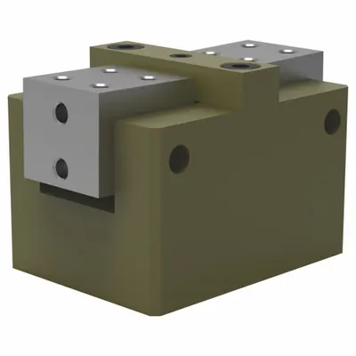 ROBOHAND Angular Gripper: 40 psi to 100 psi, 100 psi Max Op Pressure, 40 psi Min Op Pressure - Two-Finger Angular Grippers