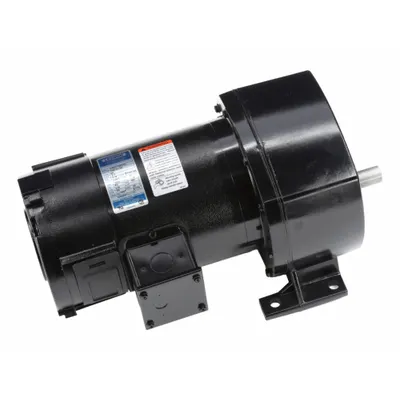 LEESON Parallel Shaft Gearmotors: Parallel, 90V DC, TENV, 60 RPM, 238 in-lb Max Torque - Parallel Shaft DC Gearmotors