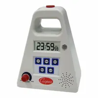 COOPER ATKINS Digital Timer: Memory Recall/Non-Skid Rubber Feet/Wall Mountable, 4 in x 4 in x 7 in (MPN FT24-0-3)