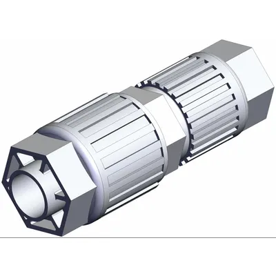 SMC LQ3U4A-R1 PFA Compression Tube Fitting - PFA Compression Tube Fittings