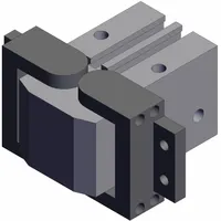 Angular Air Gripper: 22 psi to 101 psi, 101 psi Max Op Pressure, 22 psi Min Op Pressure, Metric (MPN MHW2-32D)