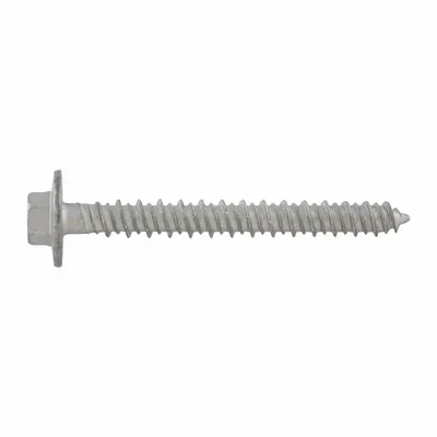 DEWALT Screw Anchor: 3 1/4 in Overall Lg, 3/16 in Dia, Steel, Stalgard, Hex, Hex - Hex-Head Screw Anchors