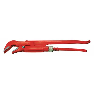 ROTHENBERGER Corner Pipe Wrench: Steel, 2 in Jaw Capacity, Serrated, 21 in Overall Lg - Swedish Pipe Wrenches