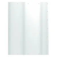 ROCKWOOD Door Kick Plate: 36 in Wd, 34 in Ht, Aluminum (MPN K1050 34X36.28)