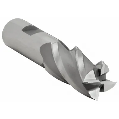 YG-1 07391 Cobalt Square End Mill, 7/8" Dia, 4 Flute, 1-7/8" LOC, 4-1/8" OAL - General Purpose Cobalt Square End Mills