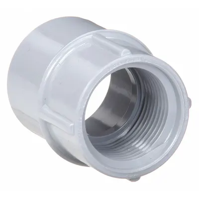 CANTEX Threaded Conduit Adapter: PVC, 1 1/4 in Trade Size - Threaded Conduit Adapters