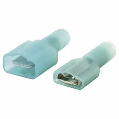 Kit of 50 straight connectors for joining sections of bird control slide systems. Each connector measures 1/4 in height, 1/4 in width, and 7/8 in length. Constructed of plastic and stainless steel. Used to create a continuous barrier on ledges, beams, and rooflines.