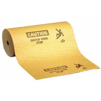 PIG Sorbent Roll: 75 ft Lg, 24 in Wd, Yellow, Polypropylene, 75 ft Roll Lg, 24 in Roll Wd, Roll (MPN MAT607-635)