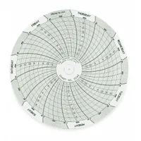 DICKSON Circular Paper Chart: Dickson, -40 to 50, C042, 4 in Circular Chart Dia, Dickson, DW4, 60 PK