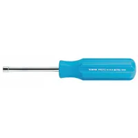 PROTO Solid Round Shank Nut Driver: Straight, Proto, Metric, Without Magnetized Tip, Std, Fluted (MPN J9211M)