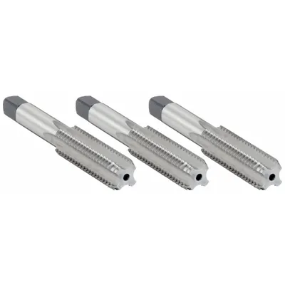 WIDIA GTD Three-Piece Hand Tap Set 5/16"-18 UNC H3 4 Flute High Speed Steel - Three-Piece Hand Tap Sets