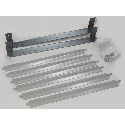Dayton Hydronic Unit Heater Louver: Vertical Louver Kits, Steel, Gray - Louvers for Hydronic Wall & Ceiling Unit Heaters