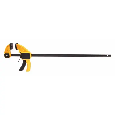 DEWALT Bar Clamp/Spreader: Grooved, 12 in Max Jaw Opening, 0 in to 12 in - Dual-Function Trigger Clamps & Spreaders