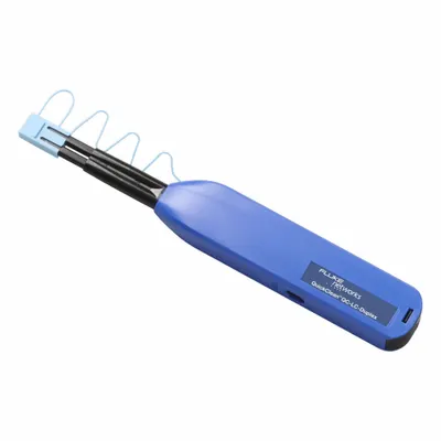 FLUKE Connector Cleaner: Connector Cleaner, QC-LC-Duplex-1P, Universal - Probe Tips & Adapters for Fiber Optic Testing