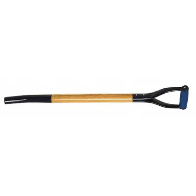 SEYMOUR MIDWEST LINK Manure Fork Handle: Steel Handle, Bent D-Grip Handle - Garden Tool & Shovel Handles