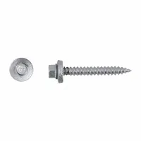Self-Drilling Screw: #9 Size, 1 1/2 in Lg, Steel, Climaseal™, Hex Washer, External Hex, 2,500 PK (MPN 1264000)