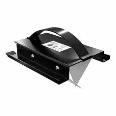 Duct knife designed for cutting and trimming sheet metal, fiberglass duct board, and flexible ductwork in HVAC installations. The 6 1/2 inch length provides control for precise cuts in tight spaces.