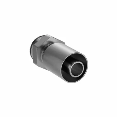 PARKER Straight Crimp Hydraulic Hose Fitting - Parker Crimp Hydraulic Hose Fittings with Metric Connection