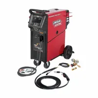 LINCOLN ELECTRIC MIG Welder: Power MIG 262P, MIG Pack w/Running Gear (MPN K5378-1)