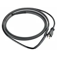 APPROVED VENDOR Electric Heating Cable: For Indoor/Outdoor, 75 ft Cable Lg, 120V AC, 5-15P