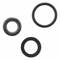 YELLOW JACKET Hose Gasket Set: 0.12 in Lg, Rubber (MPN 19045)
