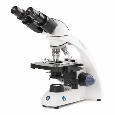 GLOBE SCIENTIFIC Microscope: Compound, Binocular, 40X to 1000X, 18 mm Optical Field of View - Compound Microscopes