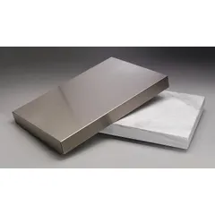 This balance vibration isolator includes a marble slab to dampen vibrations for sensitive weighing applications. It provides a stable surface to improve accuracy in laboratory environments. The overall width is 13 3/8 inches. Designed for use with fume hoods.