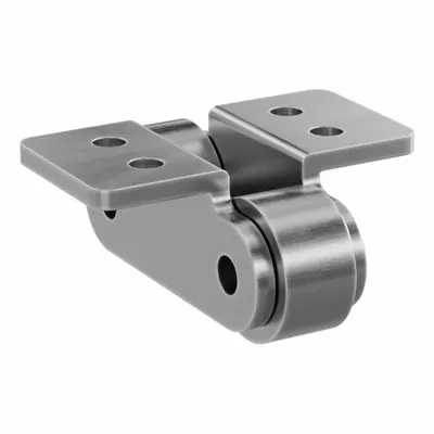 TSUBAKI Roller Attachment Link: Roller Attachment, Stainless Steel Conveyor Chains For Chain - Attachment Links for Conveyor Chains