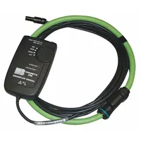 Flexible current probe with a 15-inch jaw opening and CAT IV 600V safety rating. Proprietary connector type. Designed for non-invasive current measurements in high-voltage electrical systems