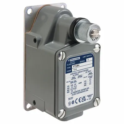 TELEMECANIQUE SENSORS Limit Switch: Metallic, 9007FT, No Actuator Included - Rotary-Motion Limit Switches without Levers