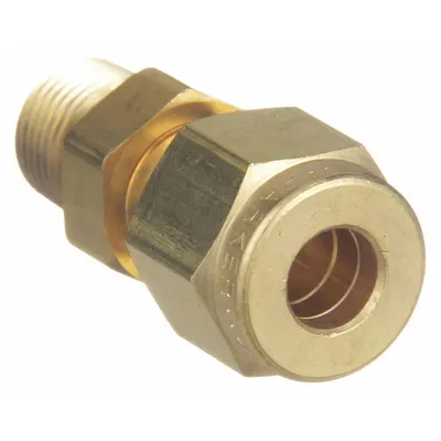 PARKER Double-Ferrule Brass Compression Fitting - Double-Ferrule Brass Compression Fittings