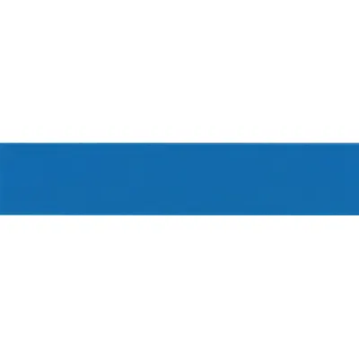 METRO Shelf Marker: 1 1/4 in x 6 in, Blue, Plastic - Colored Identification Markers for Wire Shelving
