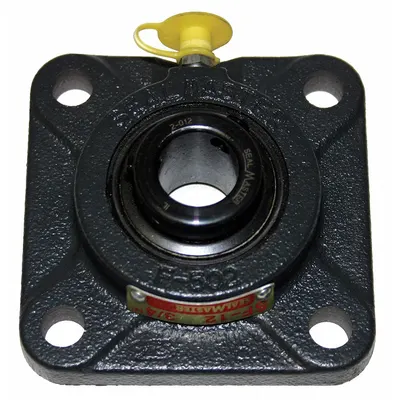 SEALMASTER 4 Bolt Flange Bearing: Radial Ball, 1 7/16 in Bore, Cast Iron - General Purpose Flange-Mount Ball Bearings