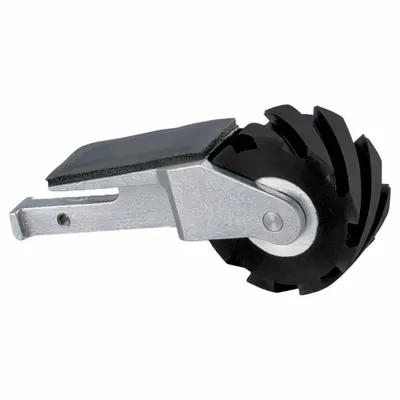 DYNABRADE Contact Arm: 31/32 in Belt Wd, 18 in Belt Lg, Dynafile III Series, 1 in Wheel Dia - Belt Sander Contact Arms