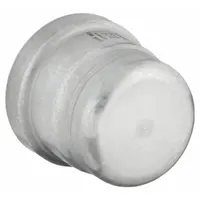VIEGA MEGAPRESS Crimp Fitting Cap: 3 in Pipe Size, Press-fit, Steel, FKM, 3 25/32 in Overall Lg (MPN 26765)
