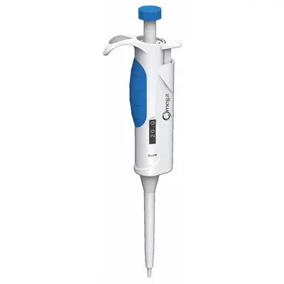 COLE PARMER Single-Channel Pipettor: 1 Channels, 10 ul Capacity - Max - Single Channel Pipetters