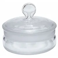 KIMBLE Weighing Bottle: 50 mL, Plug, 50 mm, Colorless, Closure Included, Wide Mouth Size, ASTM/USP (MPN 15165-6030)
