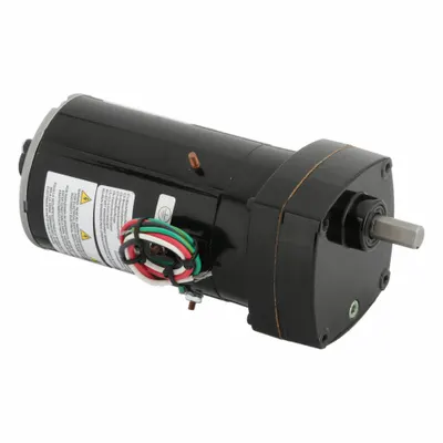 Dayton Gearmotor: Parallel, Single Output Shaft, PSC, TENV, 154 RPM, 18 in-lb Max Torque - Parallel Shaft AC Gearmotors