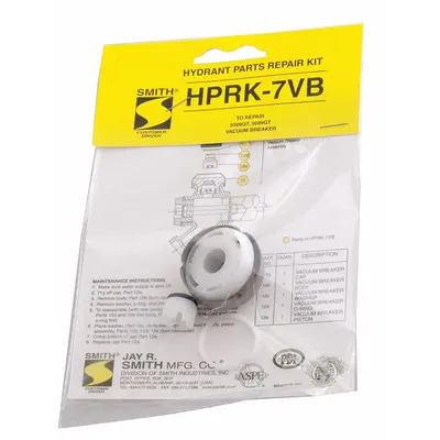 JAY R. SMITH MFG. CO Hydrant Repair Kit, Delrin, HPRK-7VB - Wall & Yard Hydrant Replacement Parts