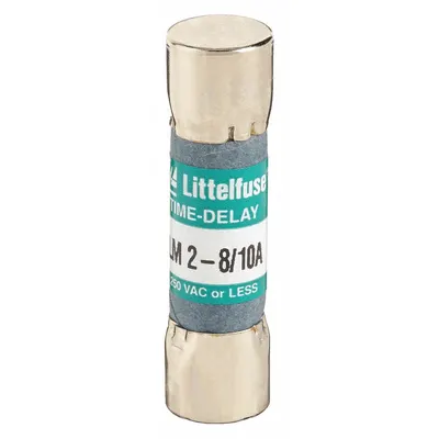 LITTELFUSE Fuse: FLM Series, Midget, Time-Delay, 2.8 A, 250 V AC - Time-Delay Cylindrical Fuses