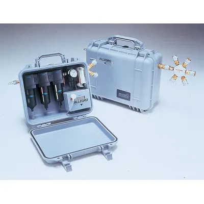 ALLEGRO Portable Filtration Panel: 2 Users, 150 psi Max Pressure, 30 cfm Air Flow - Portable Filtration Panels for SAR
