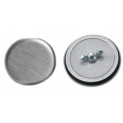 HOFFMAN Pushbutton Hole Seal: Stainless Steel, 22.5 mm Conduit Hole Size - Oiltight Hole Seals