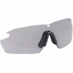 Scratch-resistant replacement lens in smoke gray for ESS Crossbow® Suppressor Series safety glasses. Restores impact protection and optical clarity for eye safety applications.
