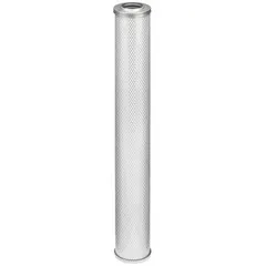This coalescing replacement filter element uses Microglass media to achieve 0.01 micron filtration, removing oil, water, and particulates from compressed air systems. It is suitable for applications requiring high-purity air, such as pneumatic controls and instrumentation.